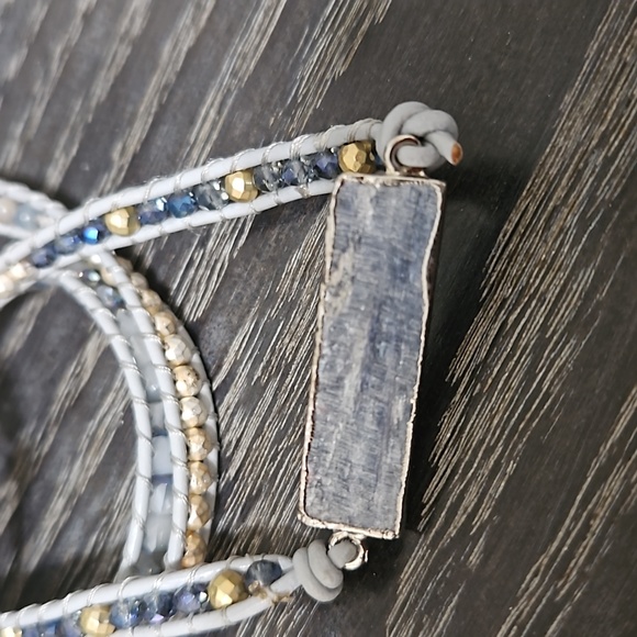 Plumiss wrap blue bracelet - Picture 3 of 4